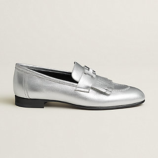 エルメス モカシン ロワイヤル エルメス ロワイヤル モカシン ローズポルスレーヌ/白 23.5~24.0cm